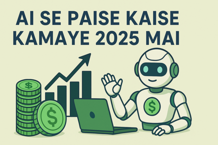 Ai se paise kaise kamaye 2025 में